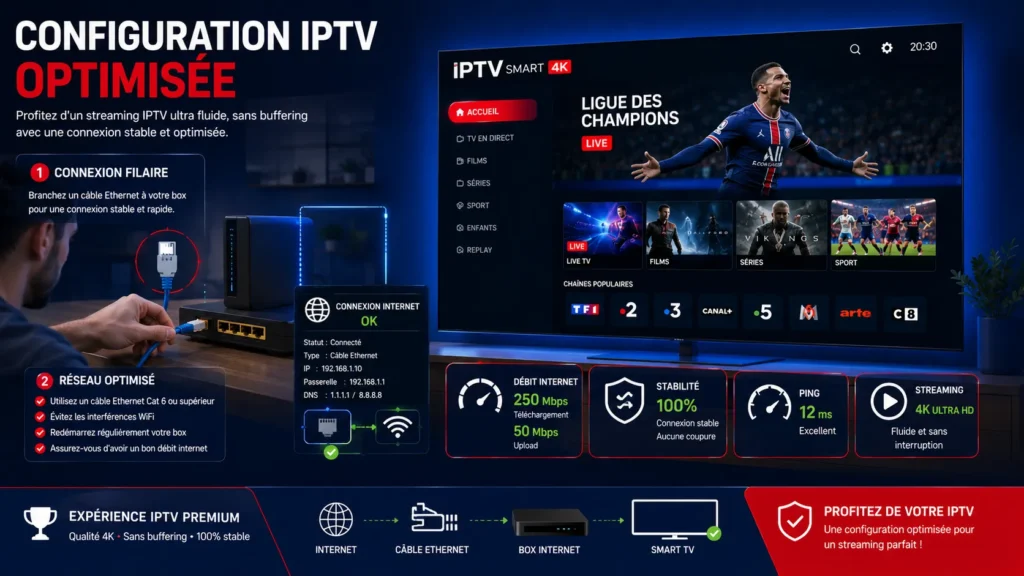 IPTV sans buffering