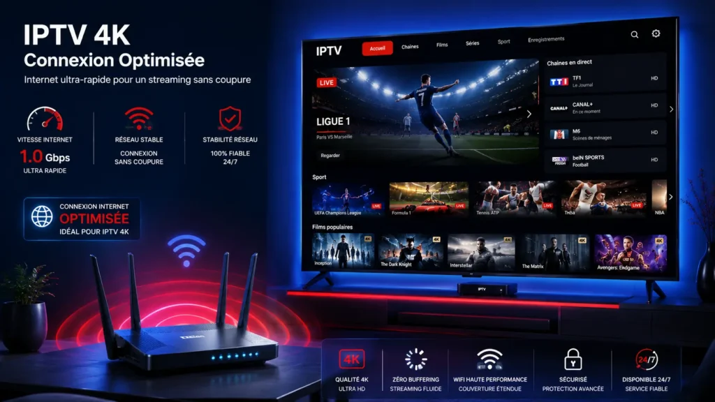 éliminer coupures IPTV