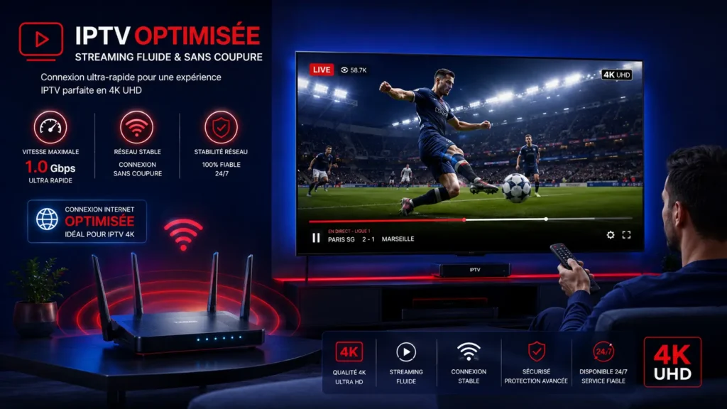 améliorer qualité IPTV