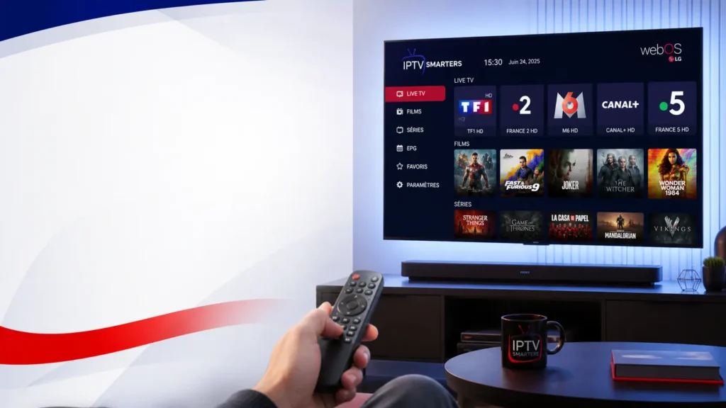 installation IPTV LG WebOS Smart TV