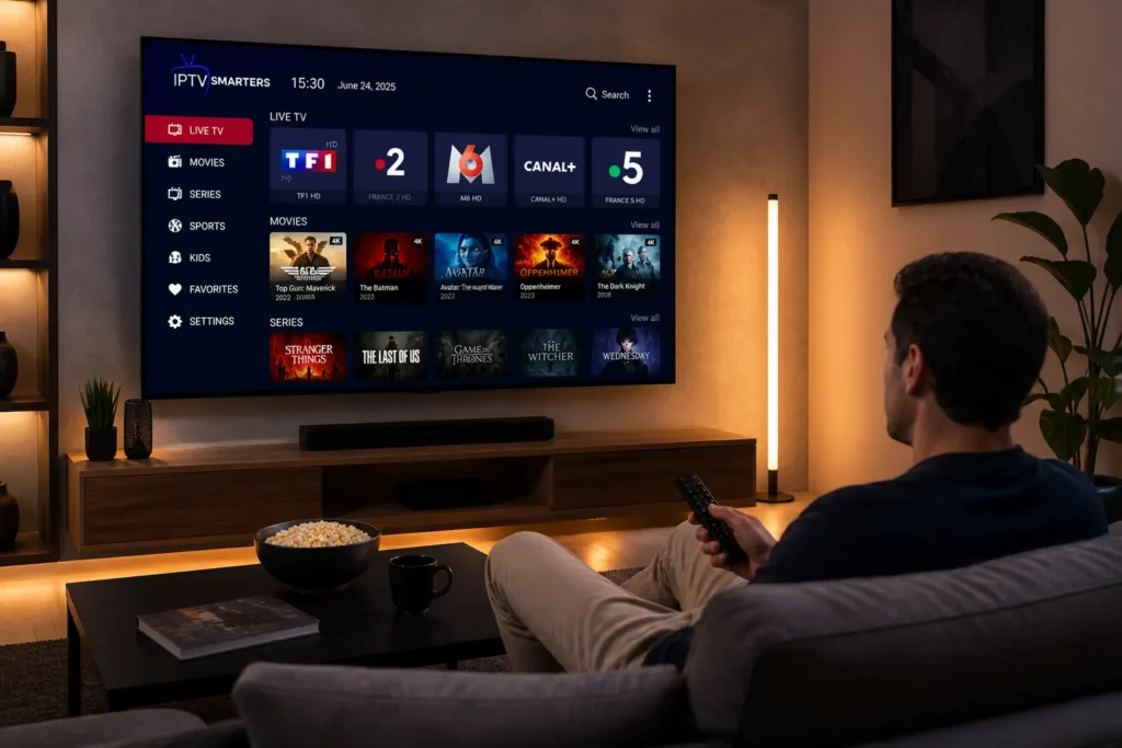 IPTV télévision LG