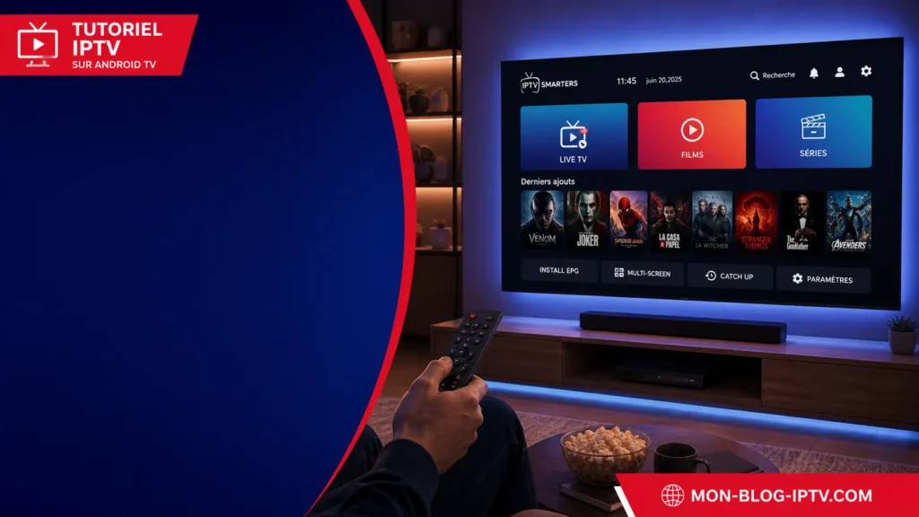 Tutoriel IPTV Android TV