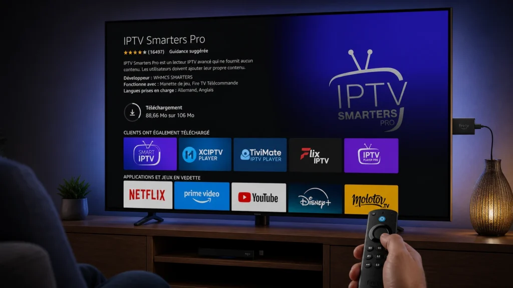 Installer IPTV sur Fire Stick