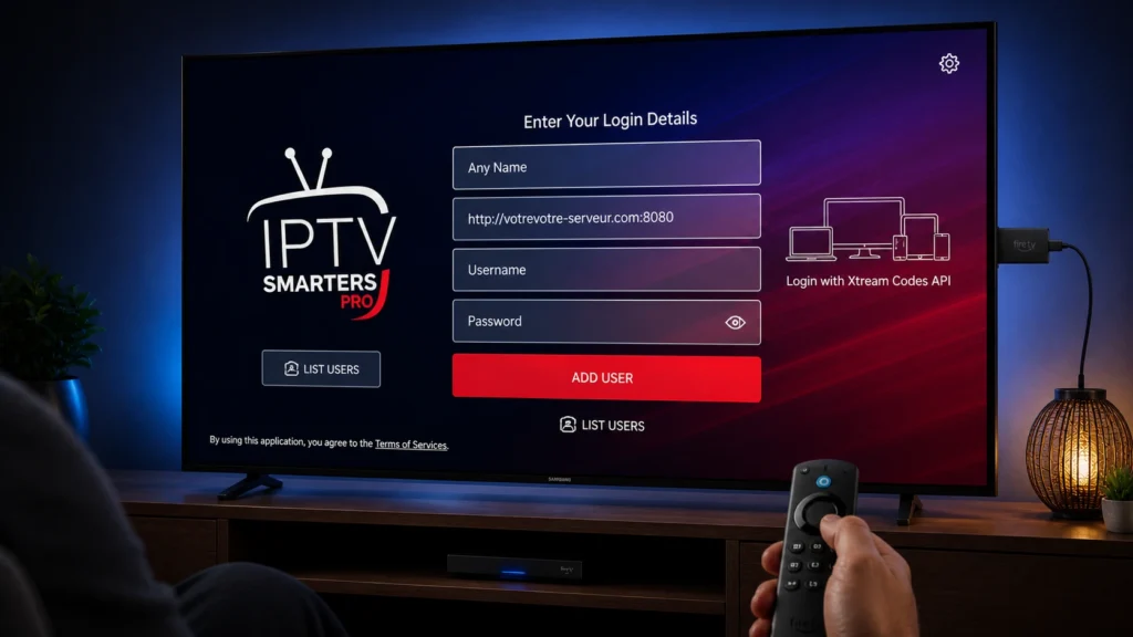 IPTV Smarters Fire Stick