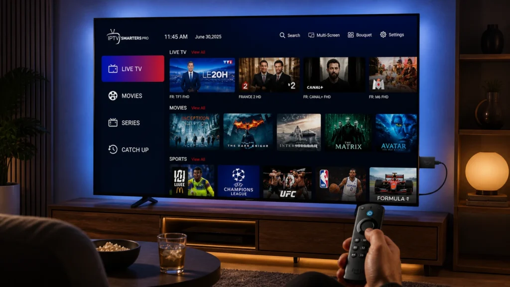 Application IPTV Fire Stick