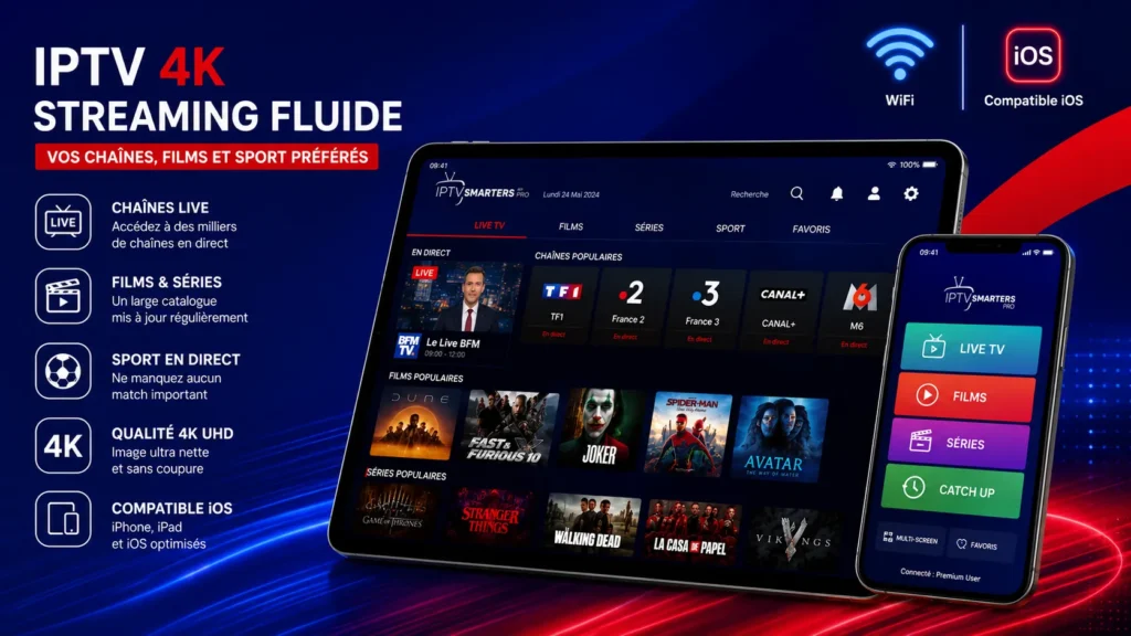Application IPTV iOS
