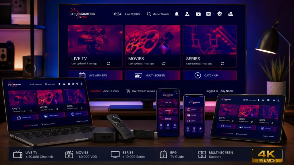 guide IPTV Smarters