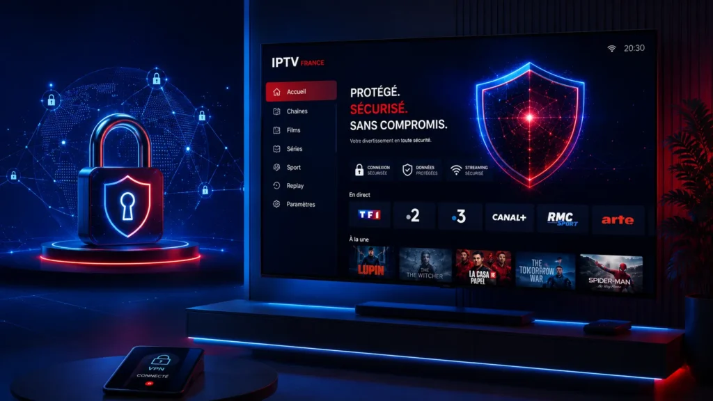 service IPTV sécurisé