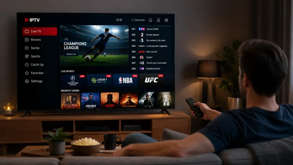 Application IPTV Samsung